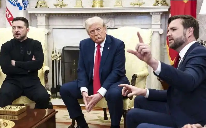 美国副总统万斯被指是这次骂战的导火索